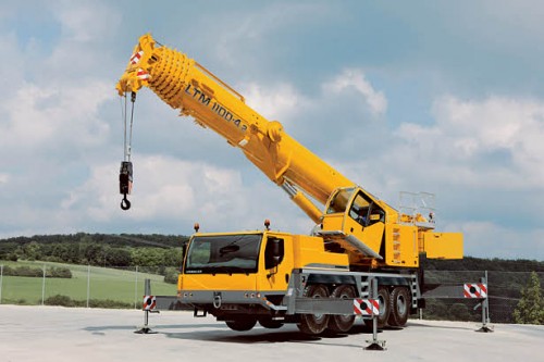 Кран Liebherr LTM 1100-4-1 100 тонн
